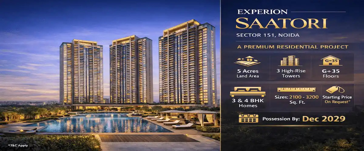 Experion Saatori Noida Premium Apartments Banner Image